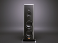 Magico S5 2024 Floorstanding Speakers; Black Softec Pair